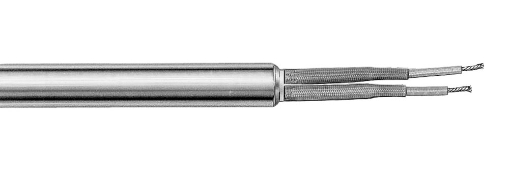 Standard Hi-Density Cartridge Heater Termination, Type N: External Pins with leads