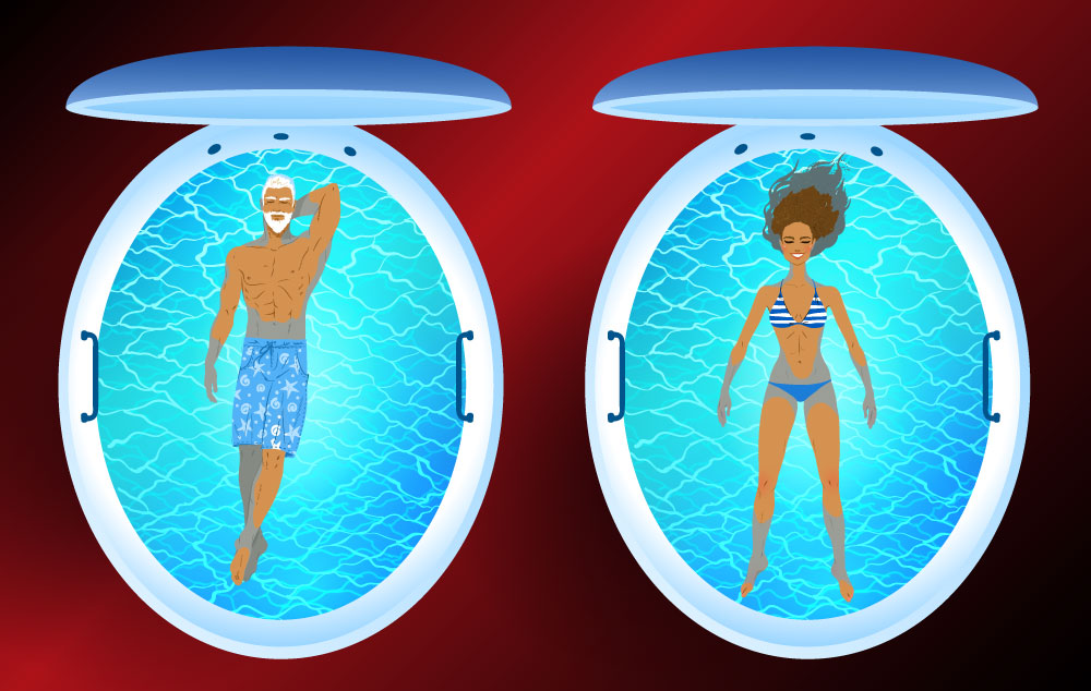 Two Sensory Deprivation Float Tanks Two Sensory Deprivation Float Tanks