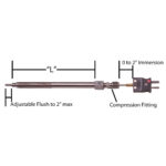 Melt Bolt Thermocouples