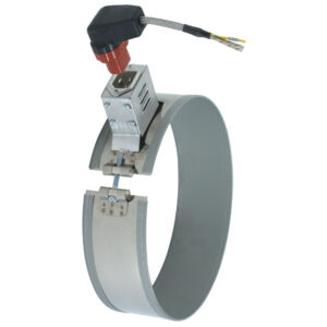 Type P3: DIN 49458 A/B Quick Disconnect Plugs, Vertical, One-Piece Band