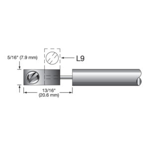 Type L and L9: Terminal Lug and Pin