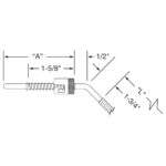 Rigid Bayonet Style Thermocouples