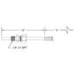 Compression Fitting Style Thermocouples
