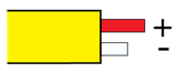 Type J, Japanese JIS C1610-1981: Yellow, +Red, -White