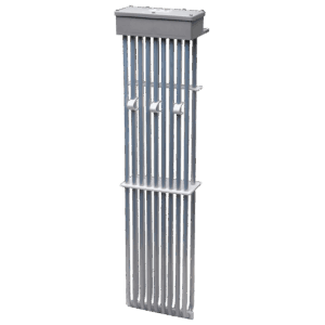 Fluoropolymer (PTFE) Nine-Element Over-the-Side Heater (TMT08)