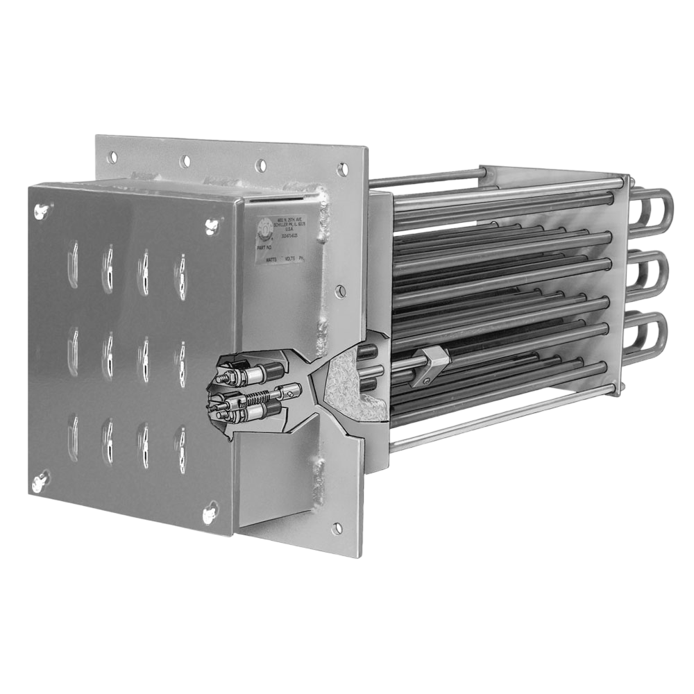 Duct Heaters: Standard and Finned Tubular