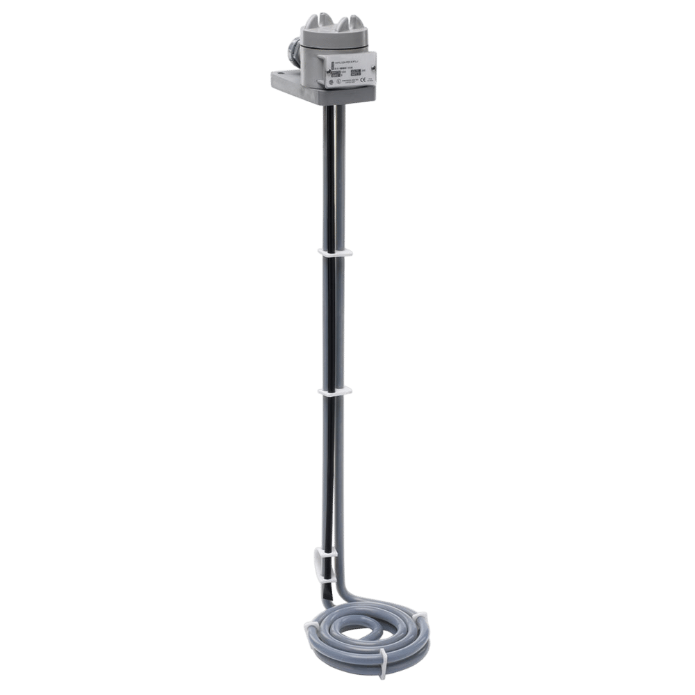 Fluoropolymer (PTFE) Single-Element L-Shaped Round Heater (TMT04)